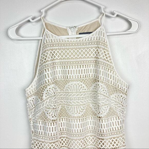 WHBM White Lace Shift Dress Sleeveless - Picture 11 of 13